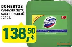 DOMESTOS ÇAMAŞIR SUYU ÇAM FERAHLIĞI 3240 ML DOMESTOS ÇAMAŞIR SUYU ÇAM FERAHLIĞI 3240 ML